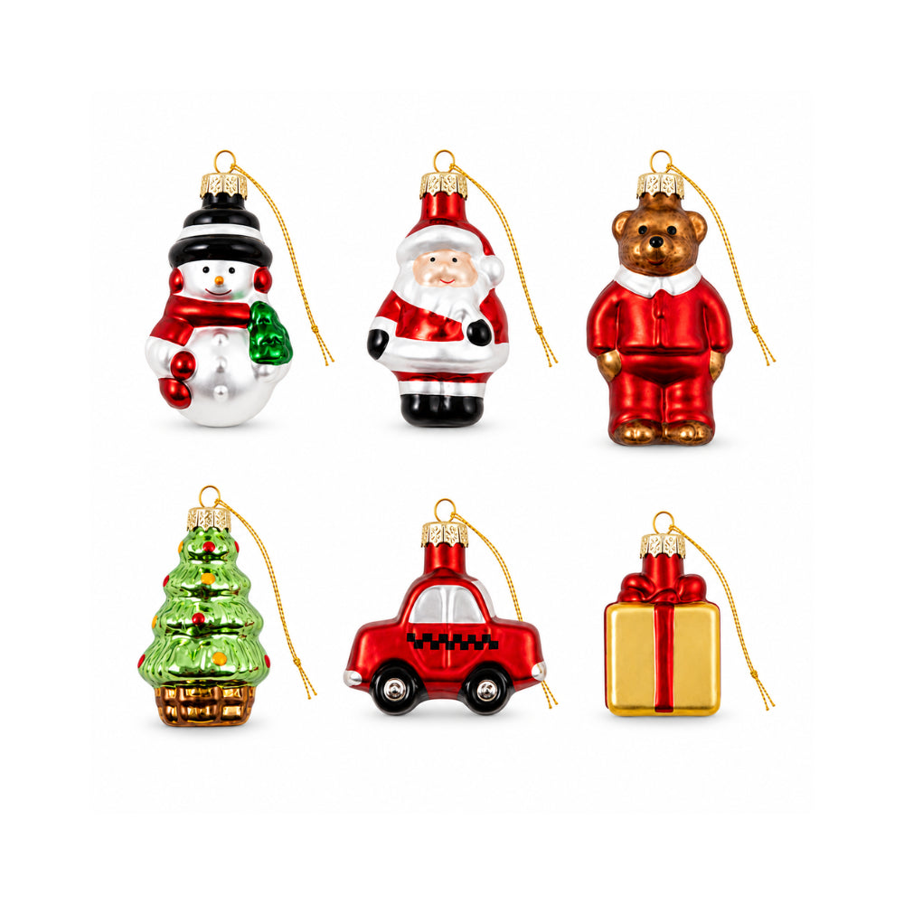 Holly Days Christmas Collection Tree Decoration - SNOWMAN AND TREE